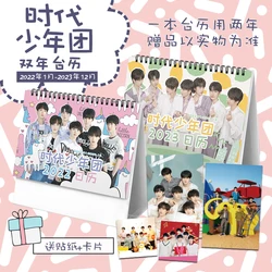 2023-2024 TNT Teens In Times Desk Standing Calendar Planner Calendars Times Youth League 21x14cm Ma Jia Qi Song Ya Xuan Calendar