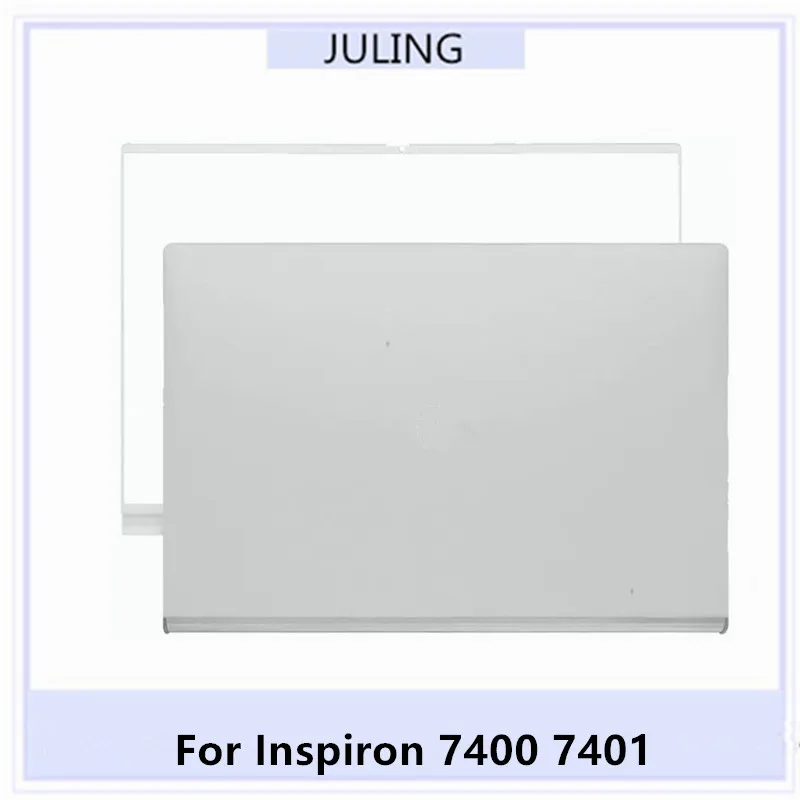 For DELL Inspiron 7400 7401 Laptop LCD Top Case Back Cover/Front Bezel Frame/Hings