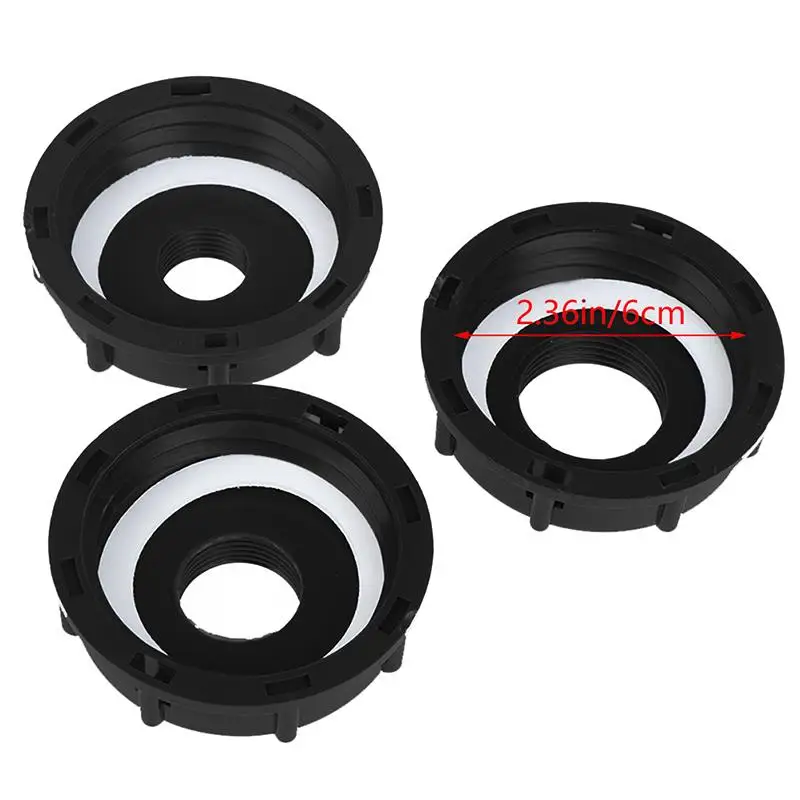 {YY30} 1 Pc IBC Tank Fittings S60X6 Coarse Threaded Cap To 1/2
