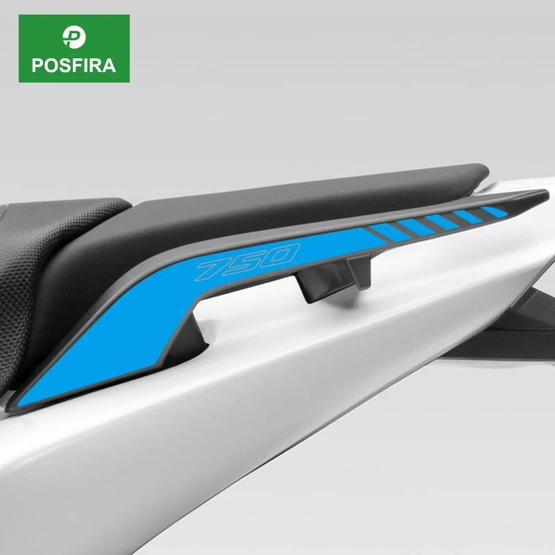 

POSFIRA Motorcycle Passenger Handle Sticker Vinyl Decals for Honda Integra 750 2012-2020 2013 2014 2015 2016 2017 Accessories