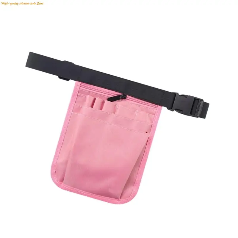 تتميز حقيبة خصر الممرضة القابلة للتعديل 203F بحقيبة تخزين بتصميم متعدد الجيوب لتخزين الأدوات المنظمة وحزمة العمل الآمنة #2