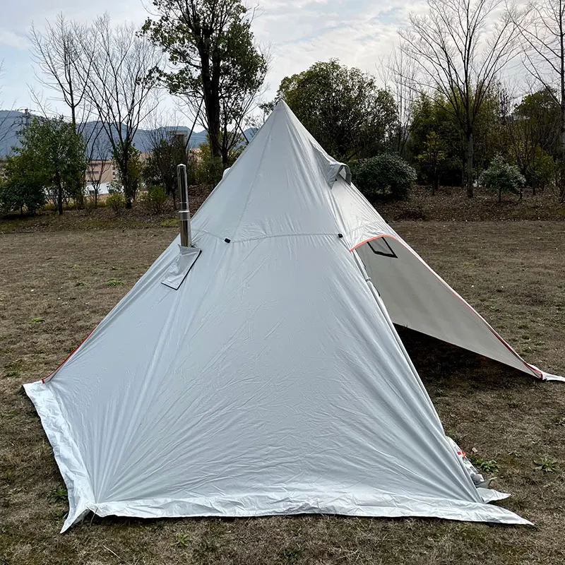 

Camping tent for 5/6/7/8 person, without floor, waterproof, windproof, outdoor tent with rainfly, easy to set up