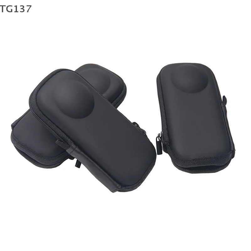 Estuche de transporte protector negro EVA, bolsa de almacenamiento de viaje de carcasa dura, protector de lente para Insta 360 Insta360 X3 X2 Action