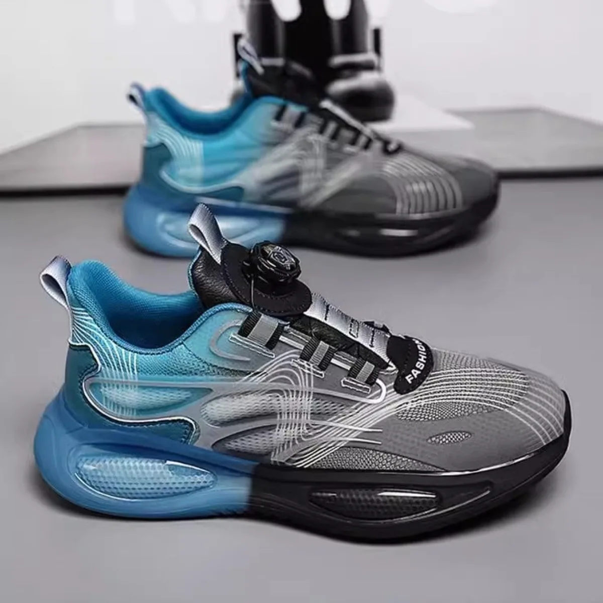 

New Marathon Running Shoes - Breathable Lightweight Non-Slip Comfortable Sports Leisure Sneakers for Men All Seasons