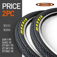 2 Piezas de Neumáticos para Bicicleta MAXXIS 26, M366 M333, 26*2.1, 27.5*1.95, Neumáticos para Bicicleta de Montaña MTB, 26*1.95, 27.5*2.1, 29*2.1, Pace, con Alambre de Acero
