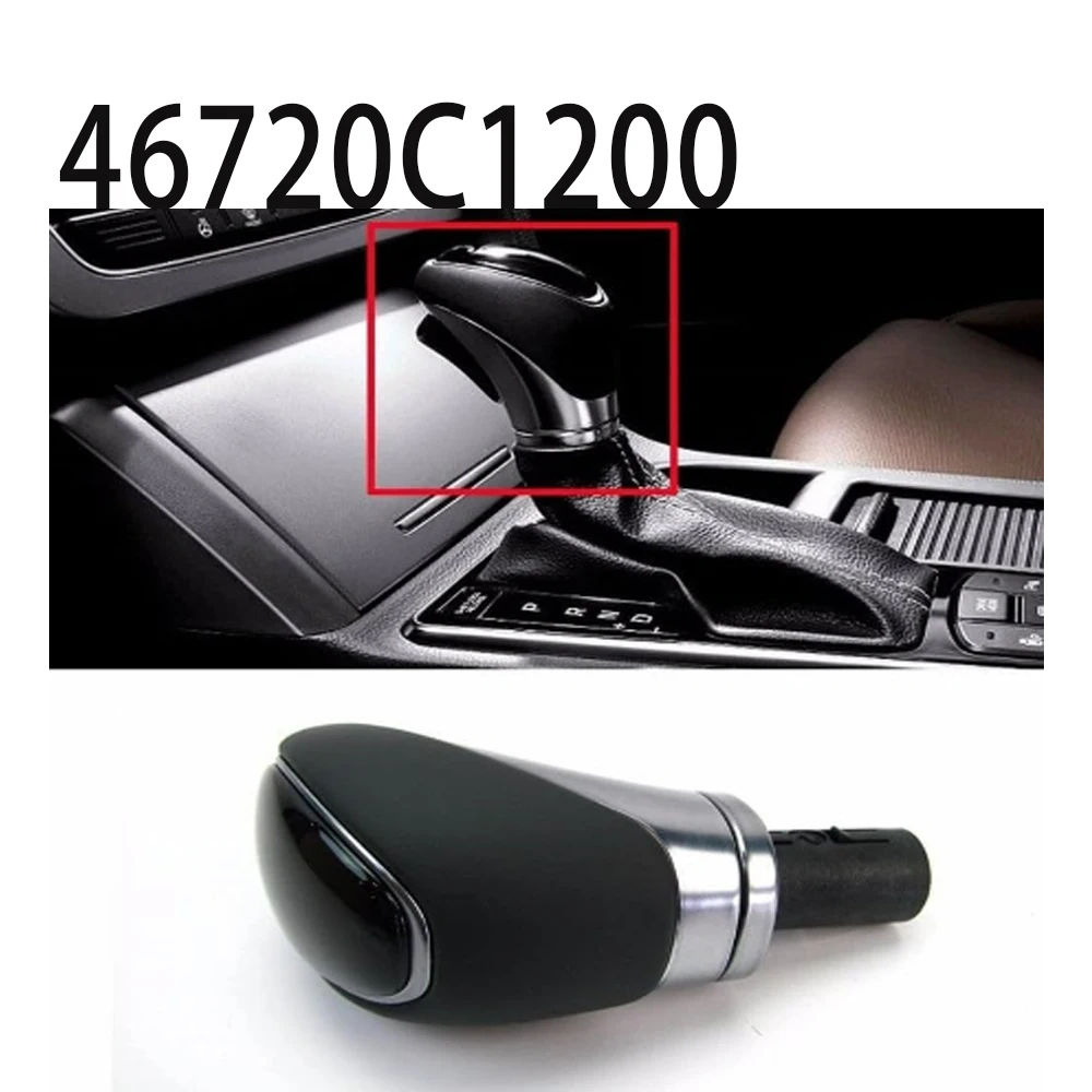 

46720C1200 Gear control shift handle black High Glossy A/T Gear Shift Knob For Hyundai LF Sonata 2015 2016 2017 2018