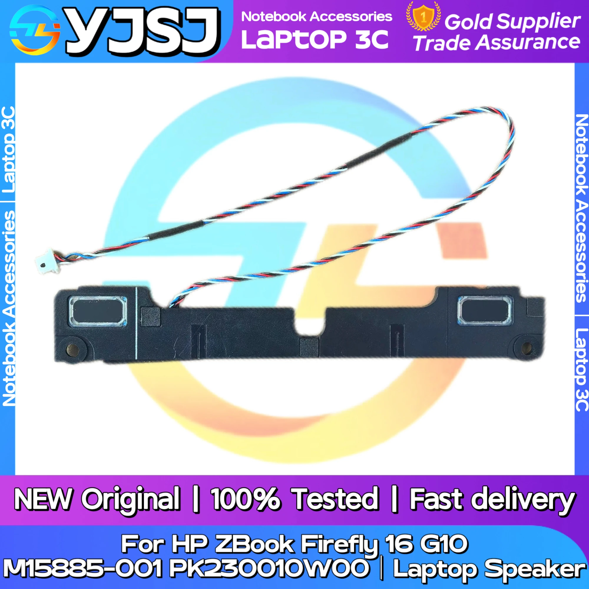

New Original Laptop Notebook Speaker For HP ZBook Firefly 16 G10 built-in left and right speaker horn M15885-001 PK230010W00