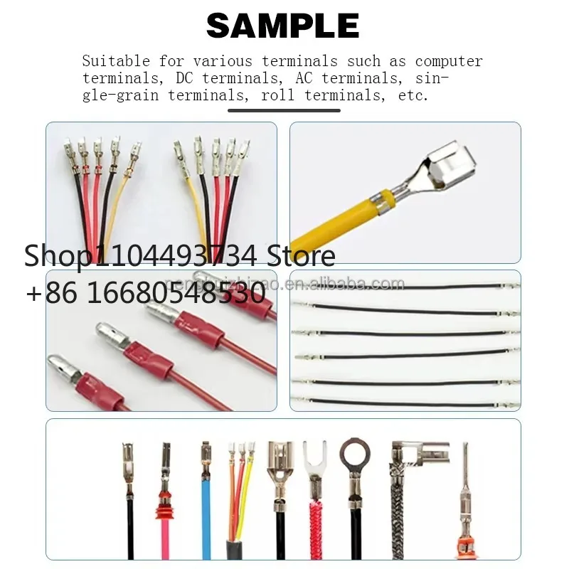 brand new 5RE2Ton Semi Automatic Waterproof Plug Manual Terminal Crimping Machine Desktop Terminal Fastening Machine