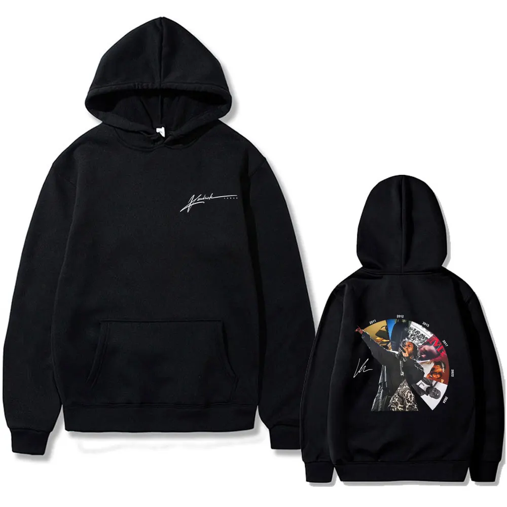 

Rapper Kendrick Lamar Album Hoodie Male Vintage Oversized Sweatshirt Men's Women's Hip Hop Fashion Pop Music Hoodies Streetwear
