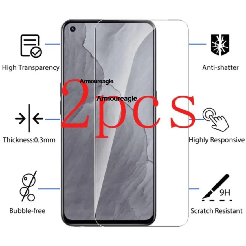 2pcs original protection tempered glass on for realme gt master 6.43 rmx3363 rmx3360 screen protective protector cover film