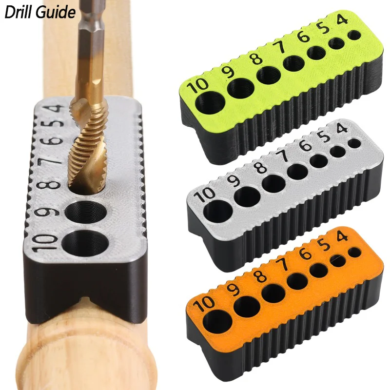 Drill Guide suitable for 4/5/6/7/8/9/10mm Holes Drill Bit DIY Drill Jig Block Joints Tool Multifunctional Precision Accessory