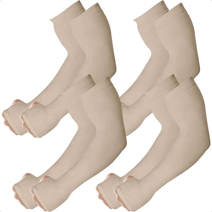 

Arm Sleeves for Men Women to Cover Arms with Thumb Holes Sun UV Protection Arm Warmers for Volleyball Football Golf