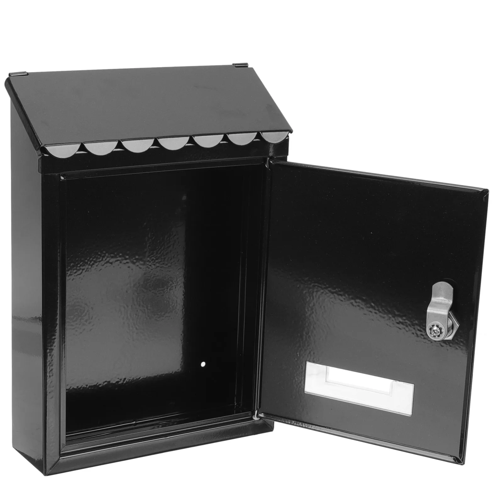 

Retro Wall Iron Letter Vintage Post Mail For Garden Box for Garden Home Wall Mount Post Box Office Decor TX0080 Black