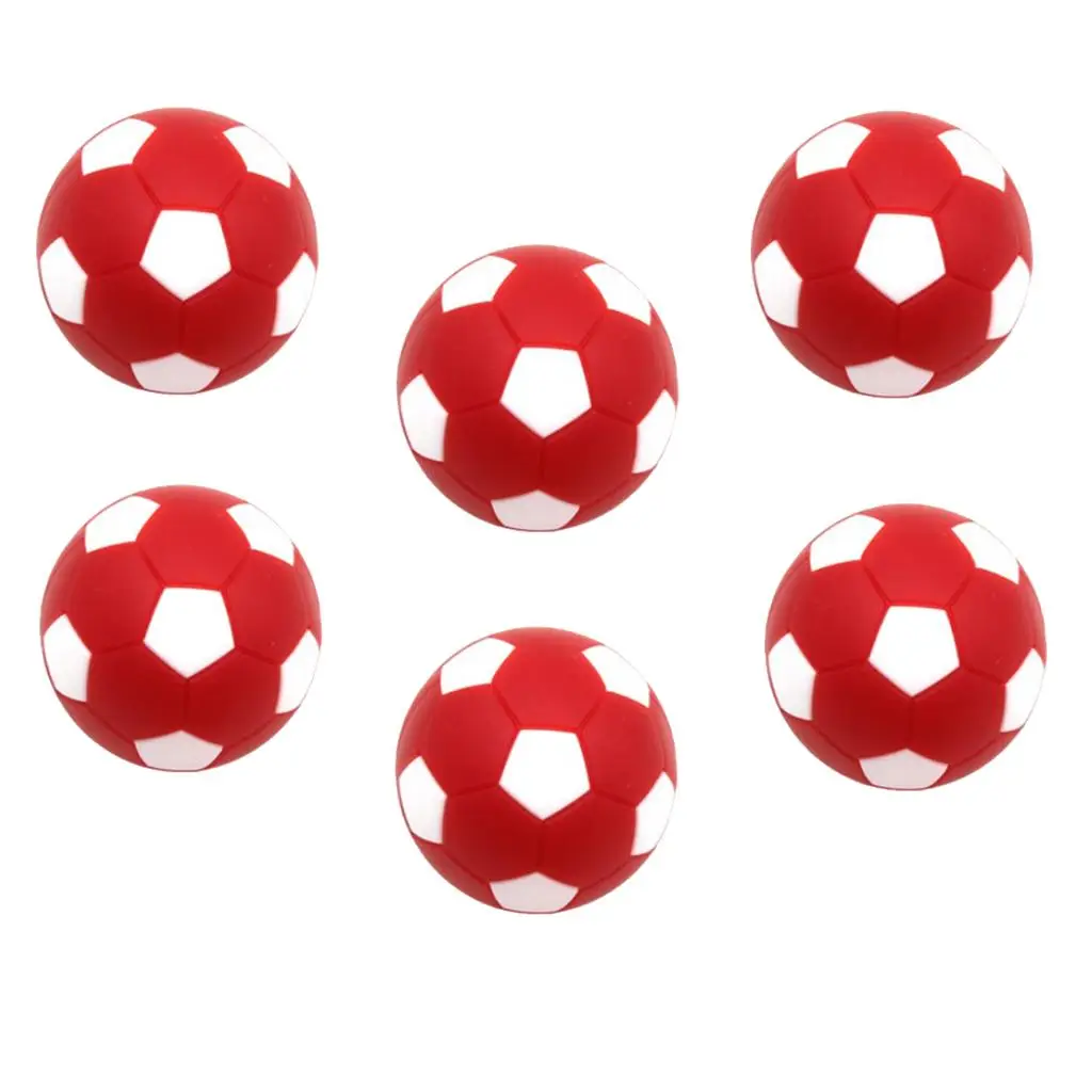 Set Van 12 Tafelvoetbal/Voetballen Voor Tafelspellen-Indoor Plezier Voor Alle Leeftijden