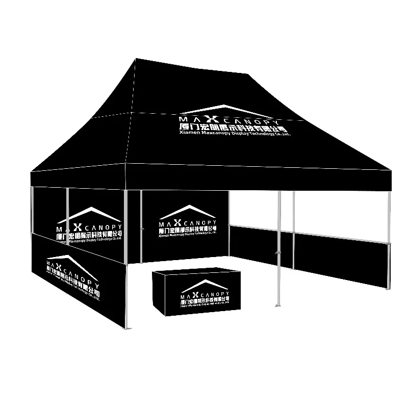 

Maxcanopy 50mm Hexagon Aluminum Premium Folding Tent Pop up Canopy 10x10 10x20 4x6M 4X4M Commercial Gazebo Tent for Trade Show