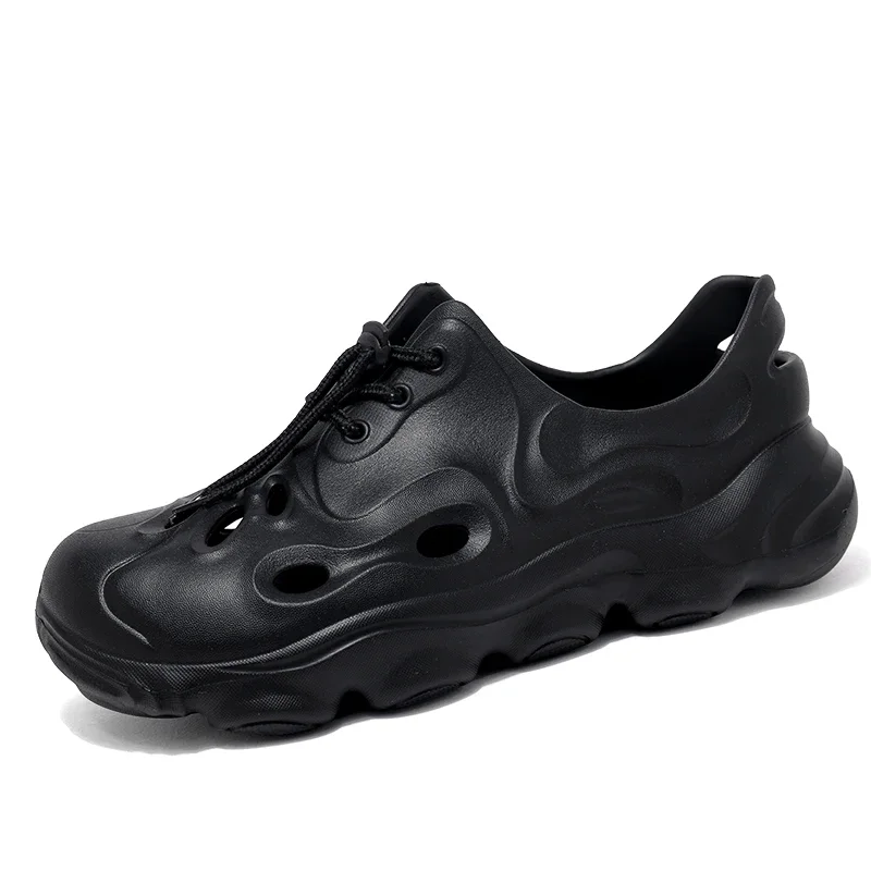 

Summer Men Upstream Shoes EVA Breathable Slippers Water Wading Aqua Shoes Male Mesh Non-Slip Quick Drying Sandals Sneaker