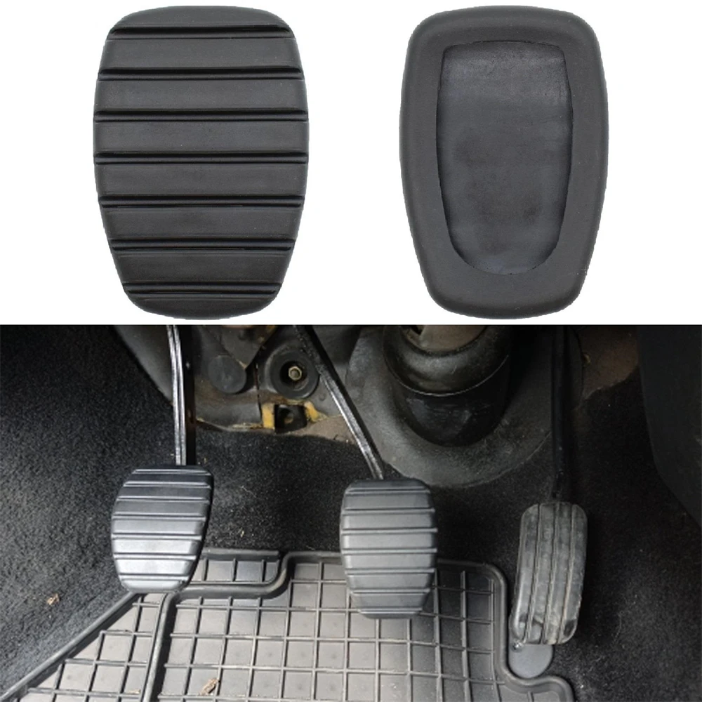 

​2Pcs Car Brake Clutch Pedal Rubber Pad Cover For Renault Megane Laguna Clio Kangoo Scenic Espace Modus Car-styling Accessories