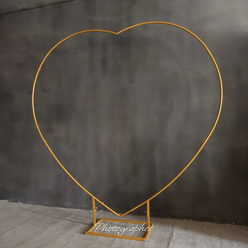 Yard color wedding love arch is a bracket balloon arch outdoor party props wedding