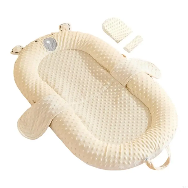 95AE 1 세트 베이비 수면 침대 기분 진정 침대 침실이나 보육원에서 편안하게 수면을위한 슬로프 패드를 진정 시드