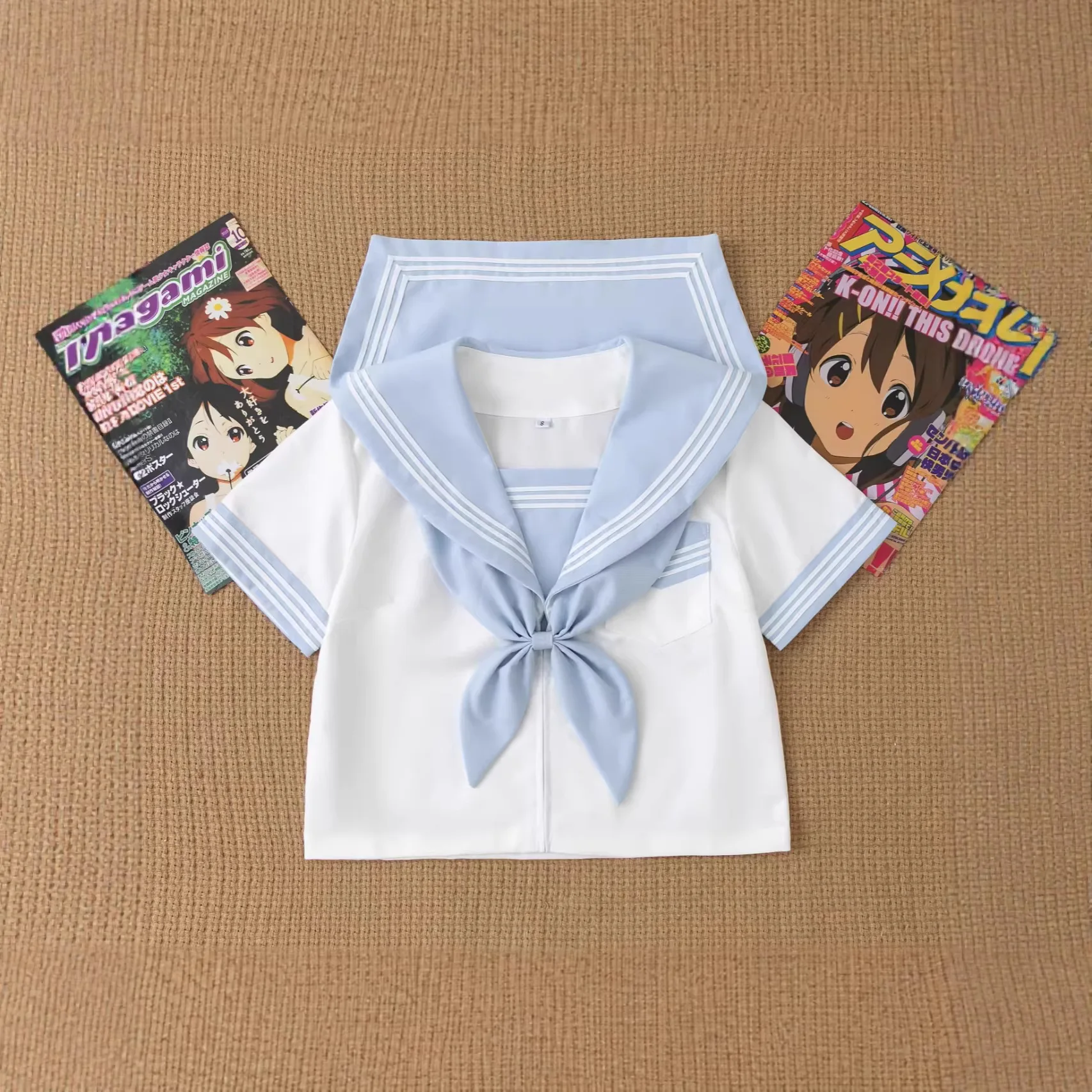 blue-3-stripes-standard-sailor-jk-uniform-set-japanese-preppy-style-class-outfit-girls-casual-pleated-skirt-daily-costume