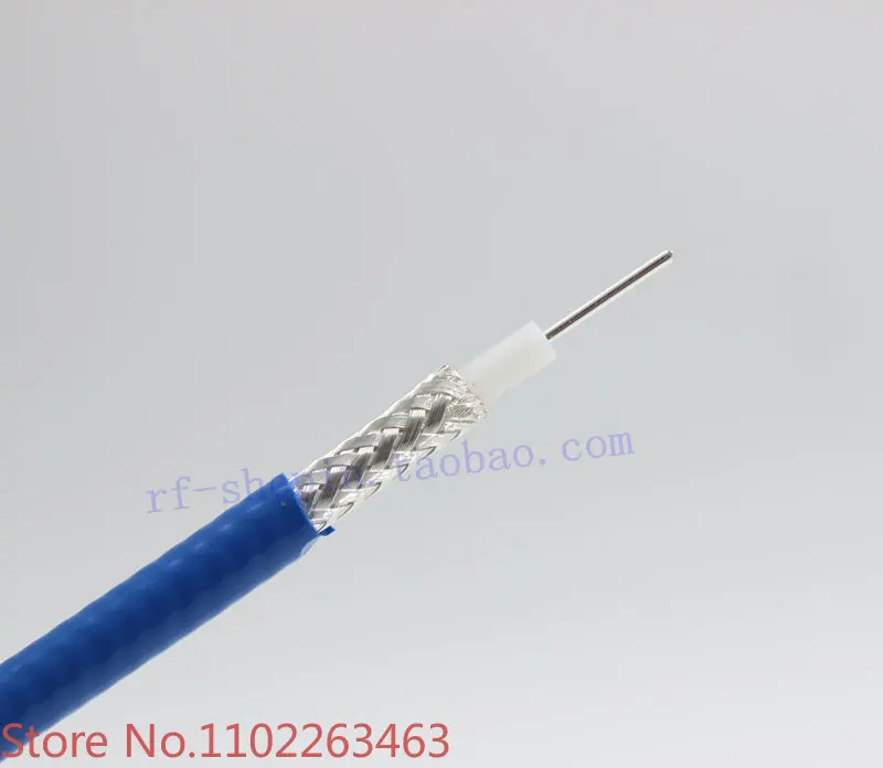 High frequency coaxial cable RG142 flexible 50 ohm cable assembly test line 50-3