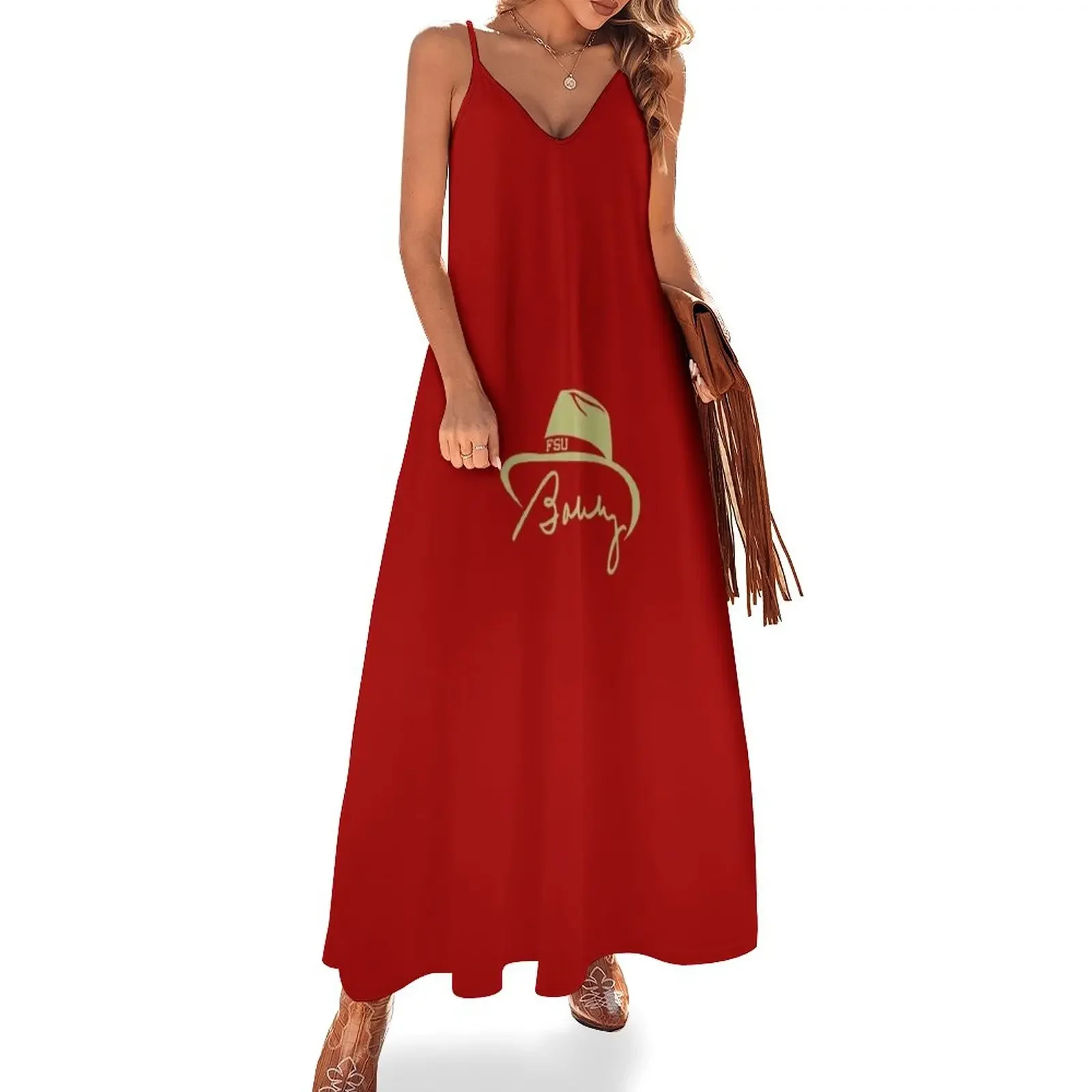 

Bobby Bowden FSU Sleeveless Dress summer dress daily party dresses woman Dress for pregnant women Bridesmaid woman