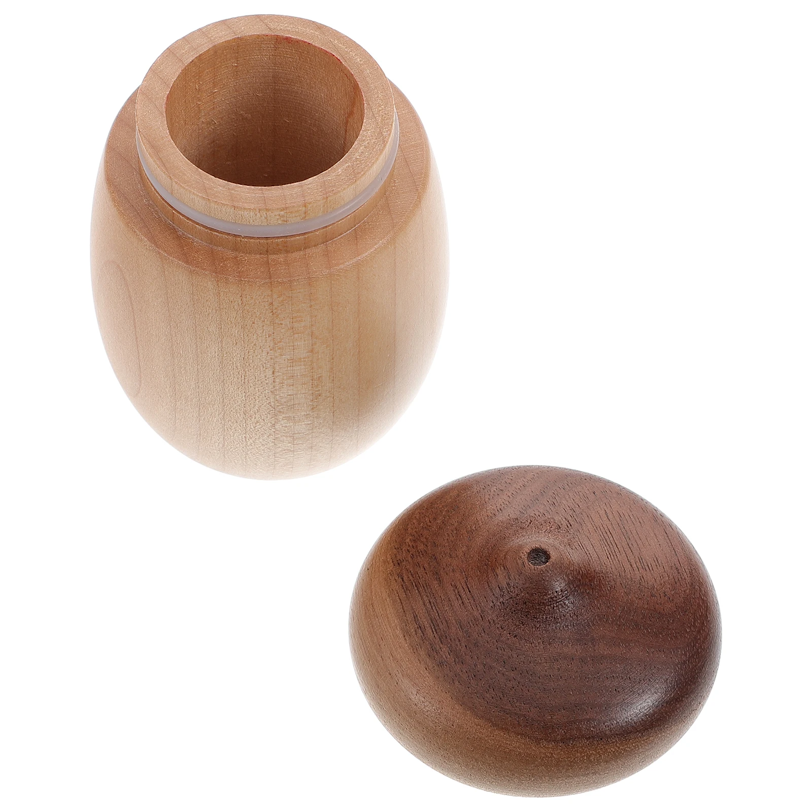 حامل أعواد أسنان مبتكر على شكل جوزة، موزع خشبي، منظم تخزين المطبخ، سهل التنظيف، قابل لإعادة الاستخدام، يدوم طويلاً #6