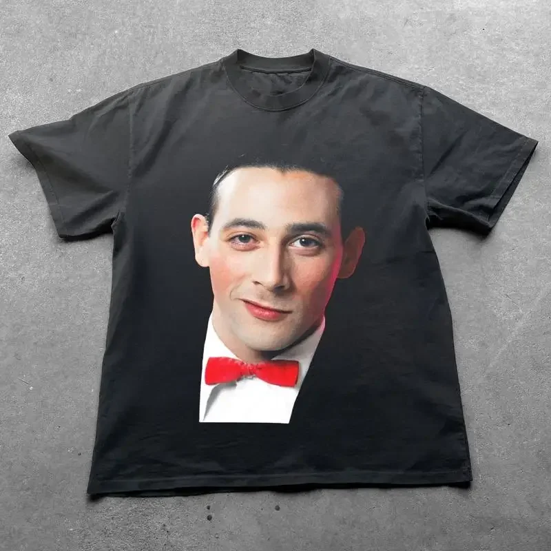 80S 'Peewee' Herman Portrait Graphic Tee S 5Xl T shirt
