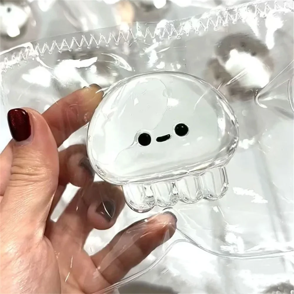 Taba Squishy Jellyfish Kawaii Stress Relieving Sensory Fidget Toys for Anxiety&Relaxation Desk Accessory view 2