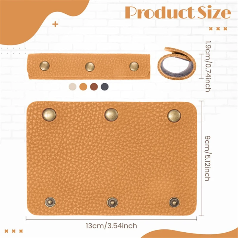 Juste de Protection pour Poignée de Valise en Cuir Rond, Accessoire Anti-AVC pour Poussette