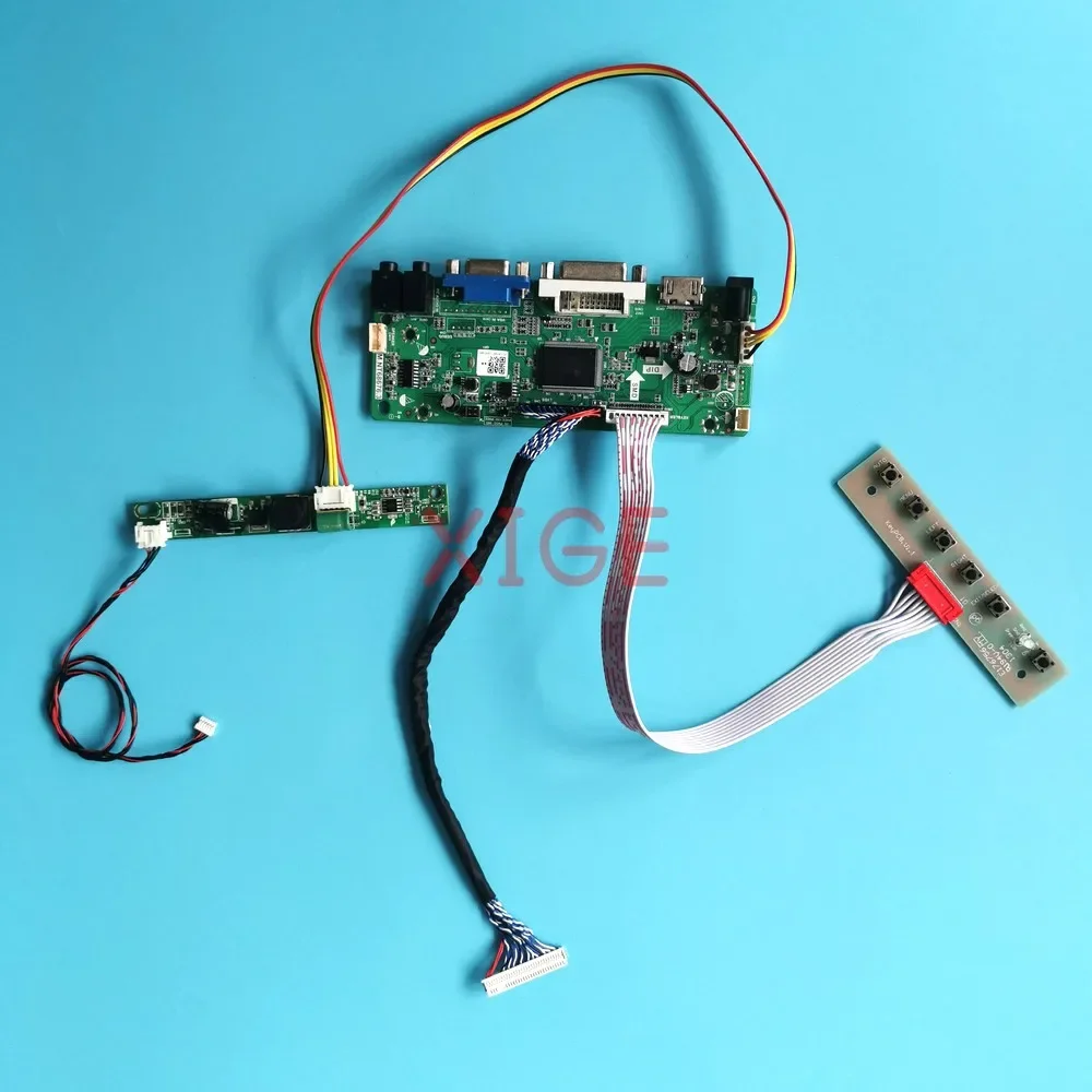 

For LTM200KT10 LTM200KT12 LCD Monitor Driver Controller Board HDMI-Compatible VGA DVI Screen Panel 30-Pin LVDS Kit 20" 1600*900