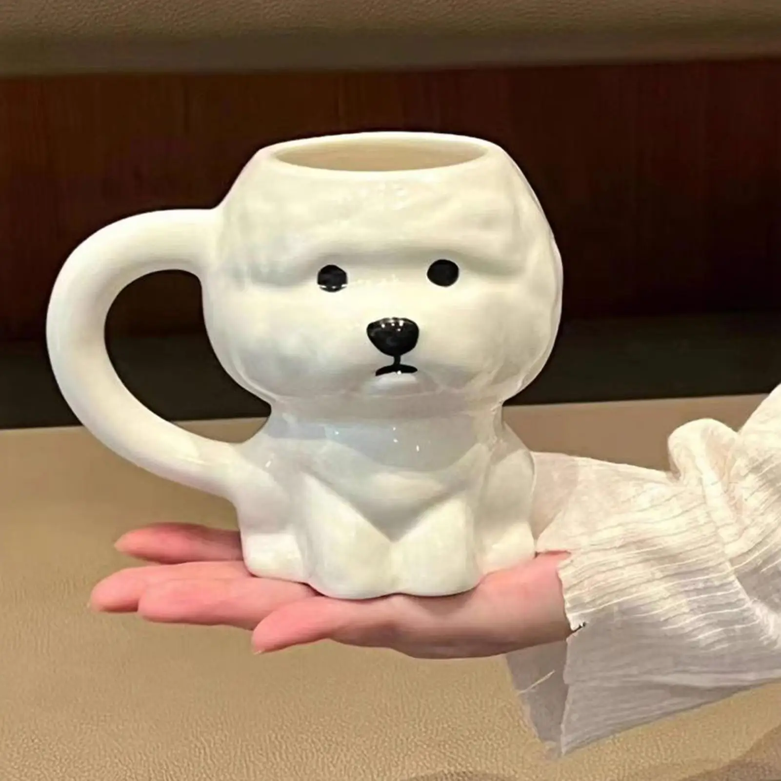 

Кружка с животными, новинка, кружки для щенков, 340 мл, керамическая 3D щенок, новинка, чашка для женщин, мужчин, любителей папы на день матери, день отца, дом
