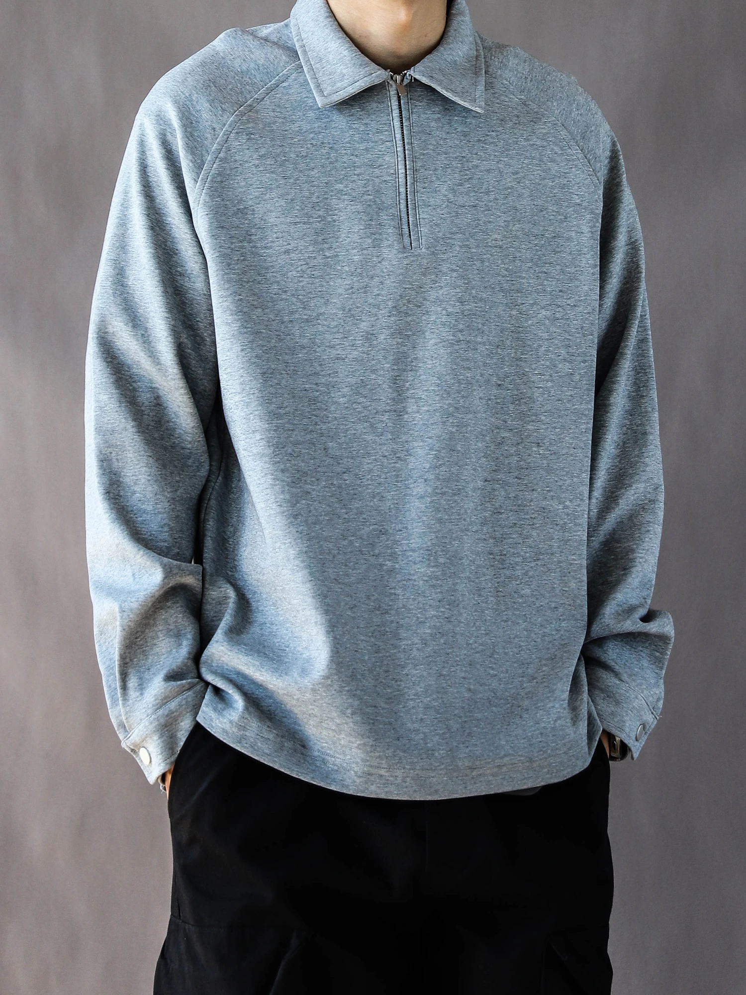 

Свободный свитшот с длинными рукавами и круглым вырезом для мужчин, весенне-осенняя повседневная одежда, модный топ в стиле High Street, трендовый уличный стиль