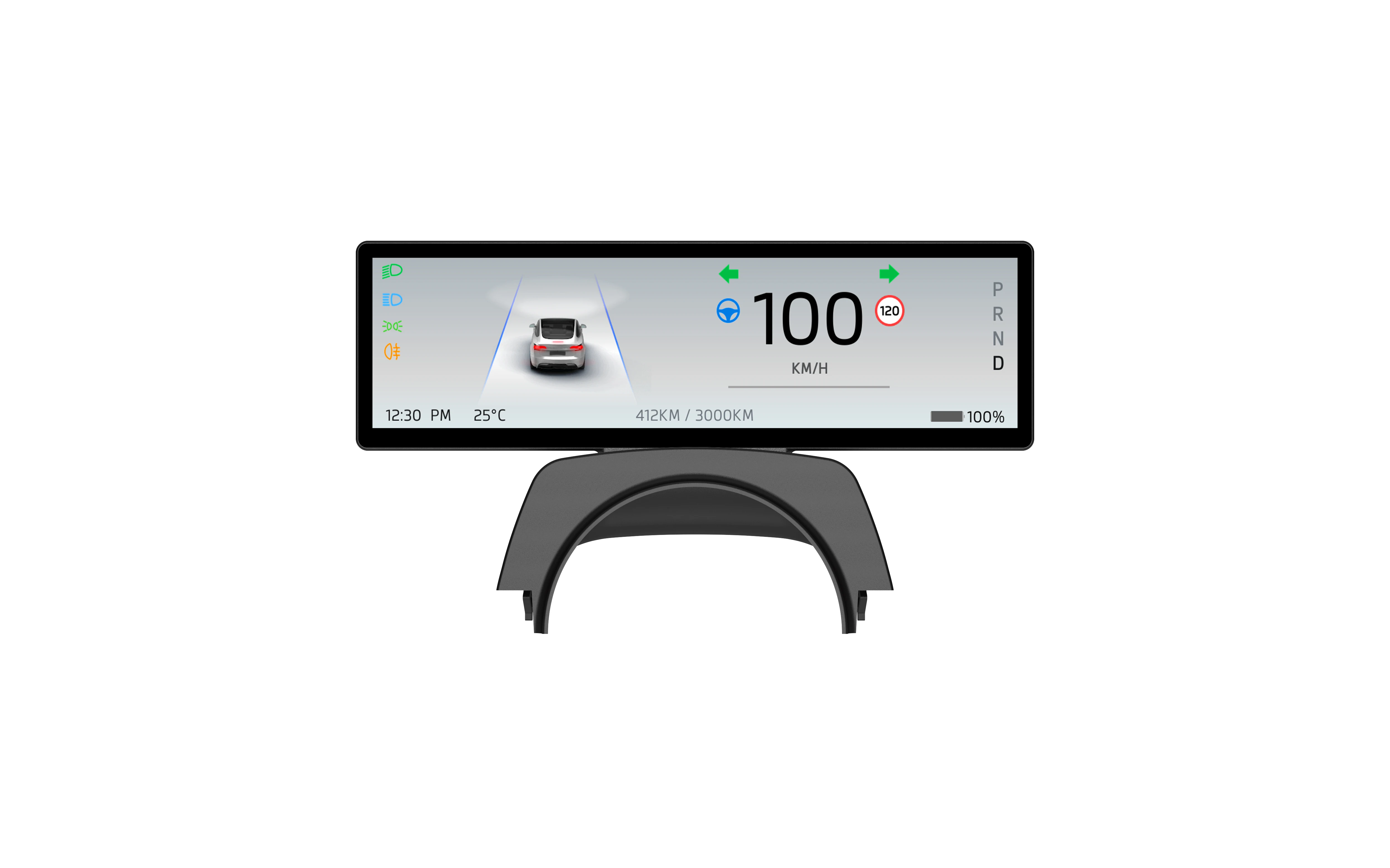 Pantalla LCD IPS HD de 8,8 pulgadas, velocímetro multifunción, Clúster de instrumentos para Modelo 3/Y, suministro de fábrica