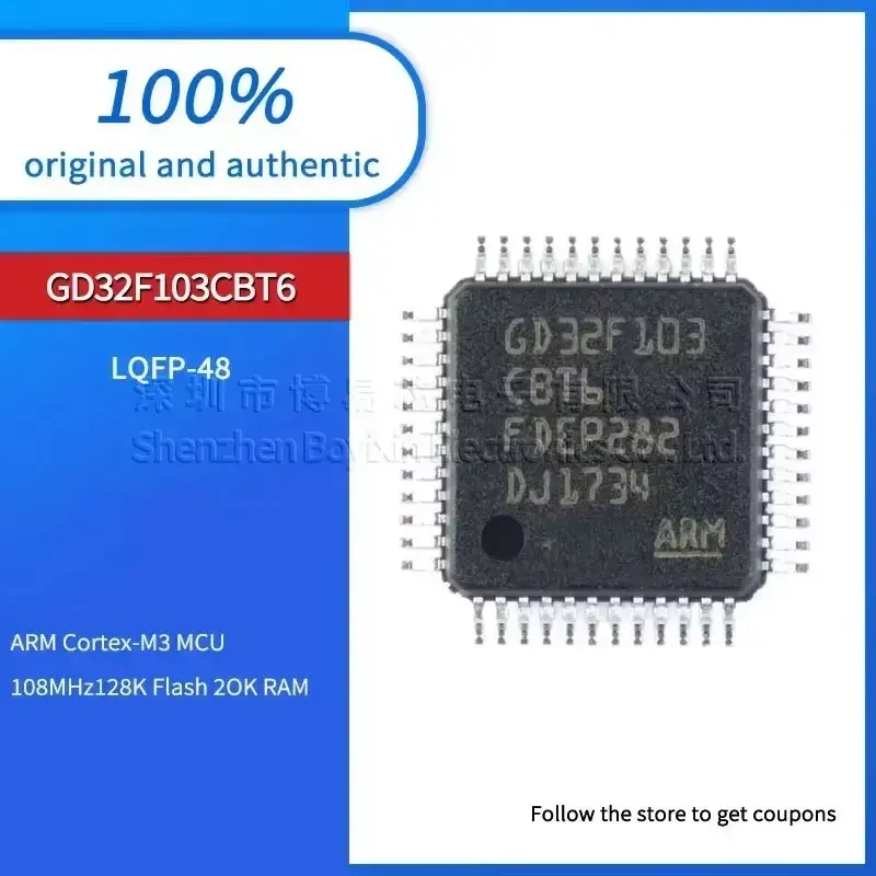 

1PCS NEW GD32F103CBT6 Standard quality