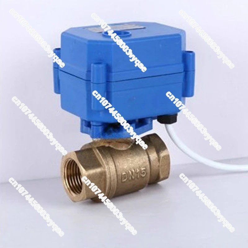 

DN15 DN20 DN25 Brass Two Way Electric Ball Valve CR01 CR02 CR03 CR04 CR05 DC5V 12V 24V AC220V motorized valve for water