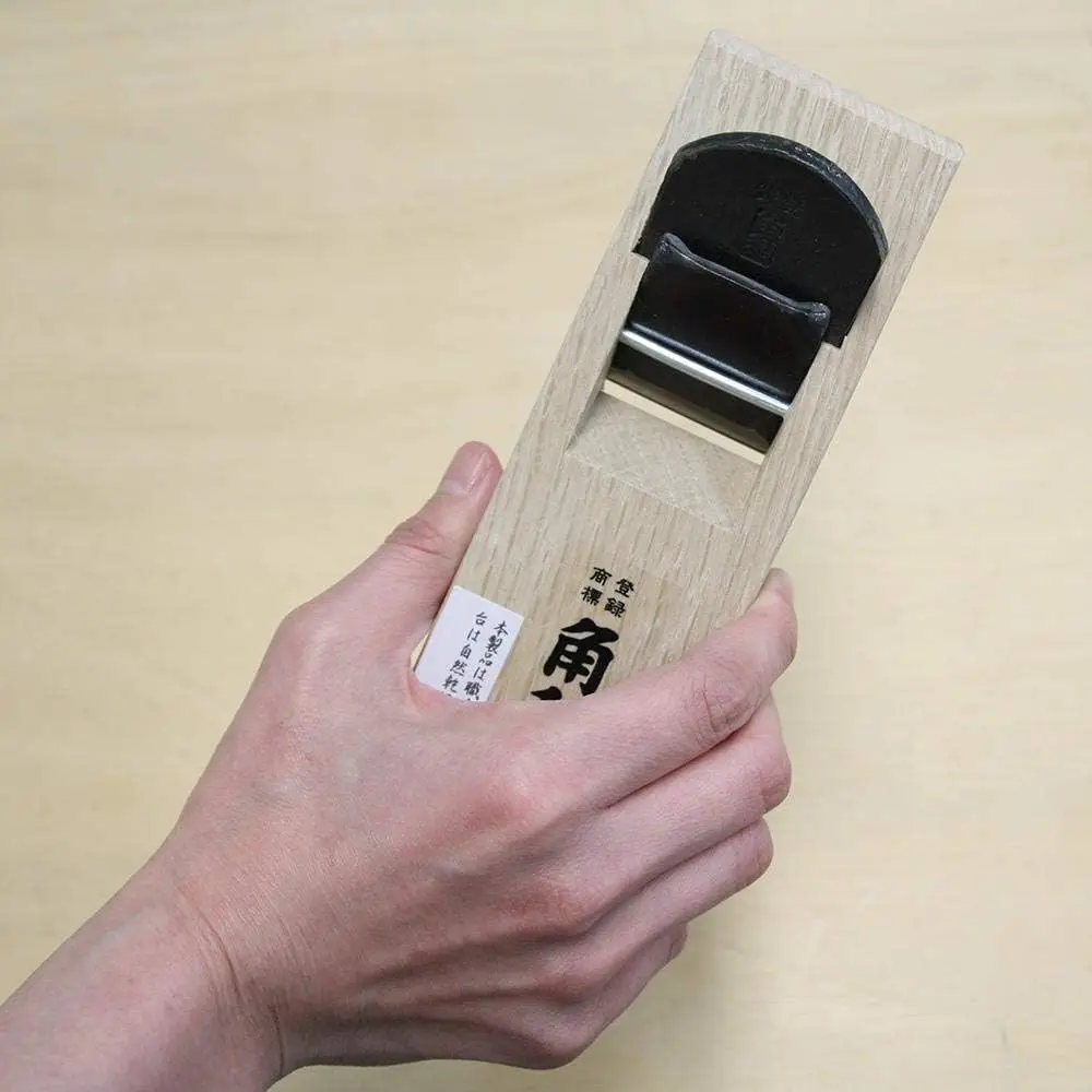 طائرة يدوية 42 مم لأعمال النجارة، أداة يدوية يدوية لطائرة كانا اليابانية لتنعيم الشطب والتنعيم، 7.0 × 2