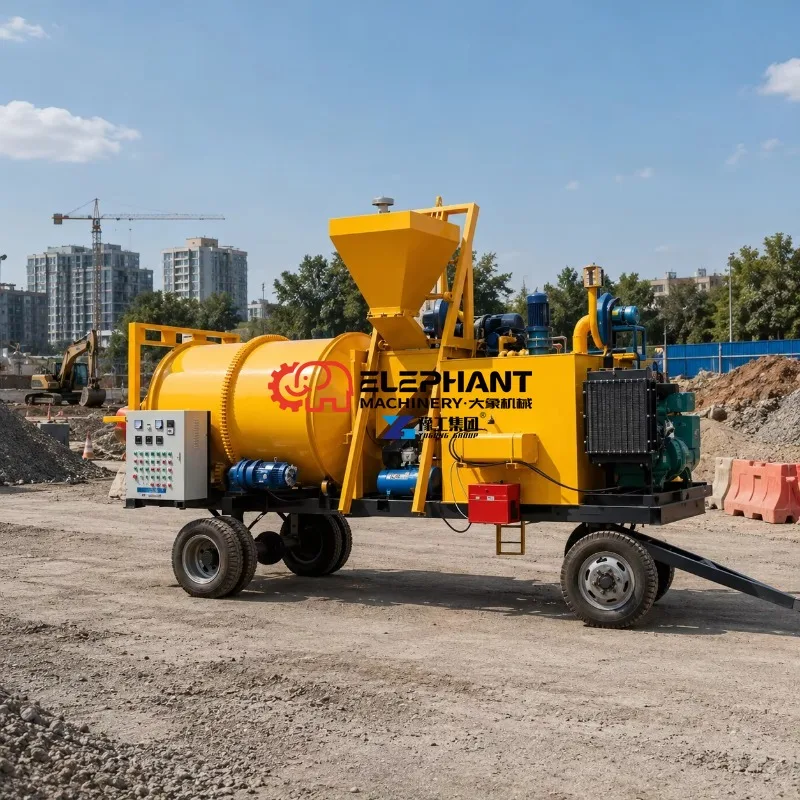 Mobile Asphalt Mixer Hot Sale Factory Direct Machinery for Road Pavement Construction Repair and Asphalt Production Tasks
