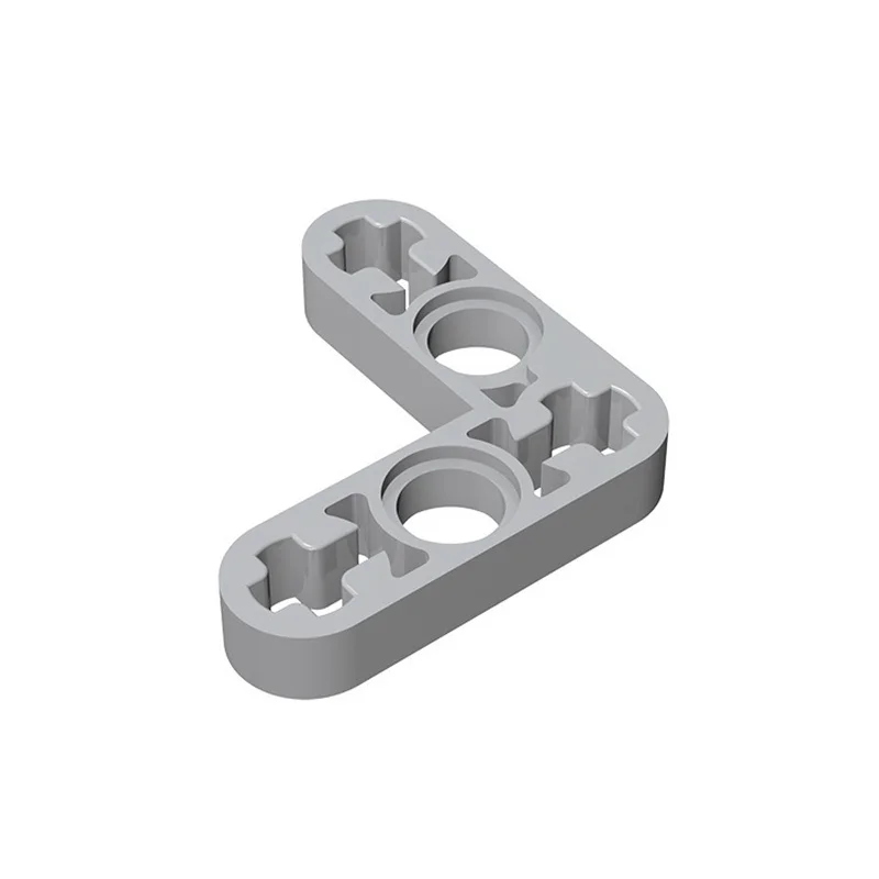 50 Stück 32056 59605 Modifizierte gebogene dünne L-förmige 3x3 Bausteine Spielzeug für technische MOC DIY-Bauwerke Kompatibel – Detail 2