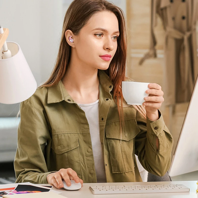 수면 소음 감소 플러그용 소음 차단 귀마개, 소음 방지 실리콘 방수 귀마개, 1 쌍