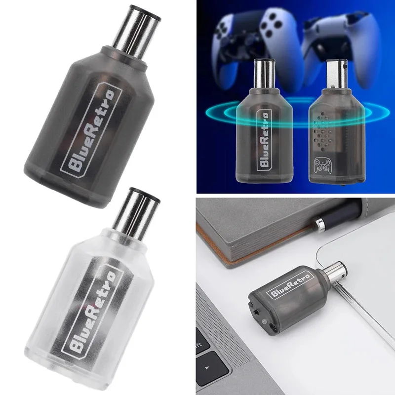 

Universal Bluetooth Wireless Adapter - Works with PS5/PS4/PS3/8bitdo/Xbox One Controllers, for GameCube Console