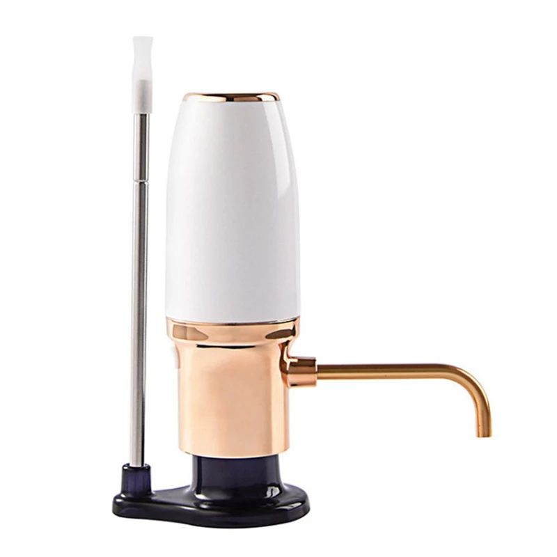 Electric Wine Aerator Pourer Automatic Smart Decanter Dispenser Rechargeable with Micro-USB Cable A-AT35