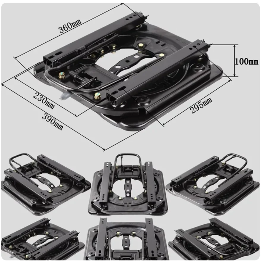 Applicable to car seat turntable car 360 degree rotation modified seat  seat turntable  rotating plate