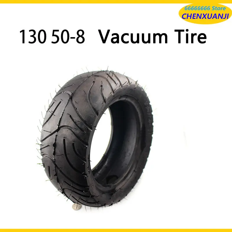 90/65-8 front wheel and 130/50-8 rear wheel Tubeless Tyres Electric Scooter vacuum Tires  Motorcycle parts