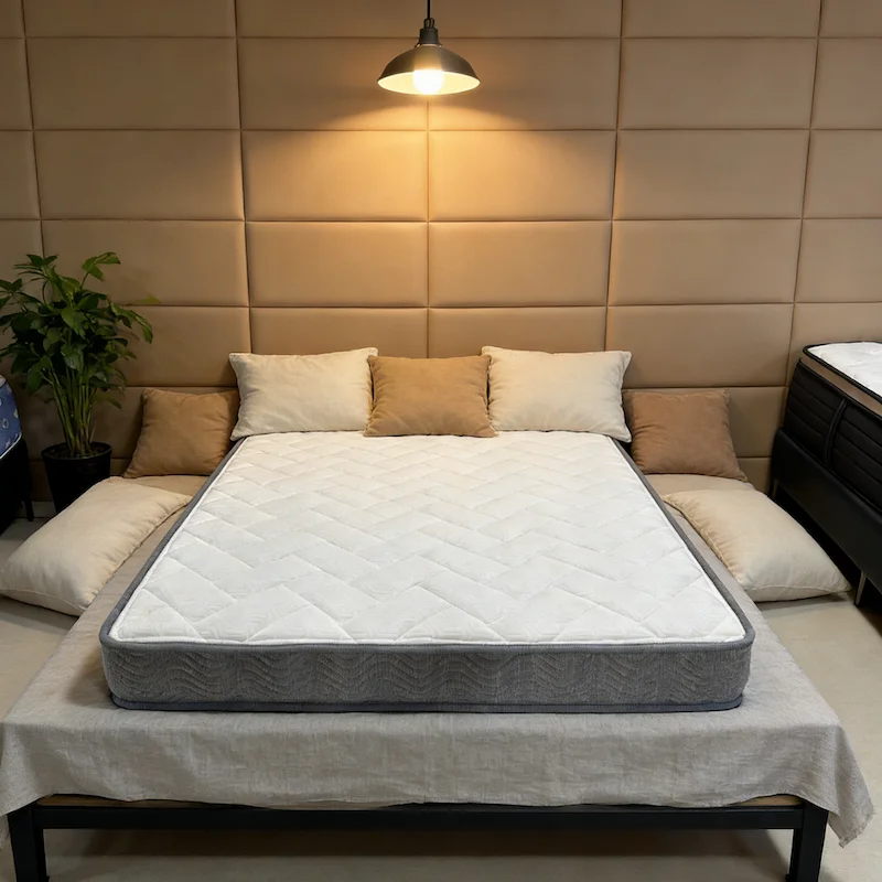 Bedroom Oversized Mattress Memory Foam Pocket Spring Coil Box Foldable Fire Rated Manufacturer's Product