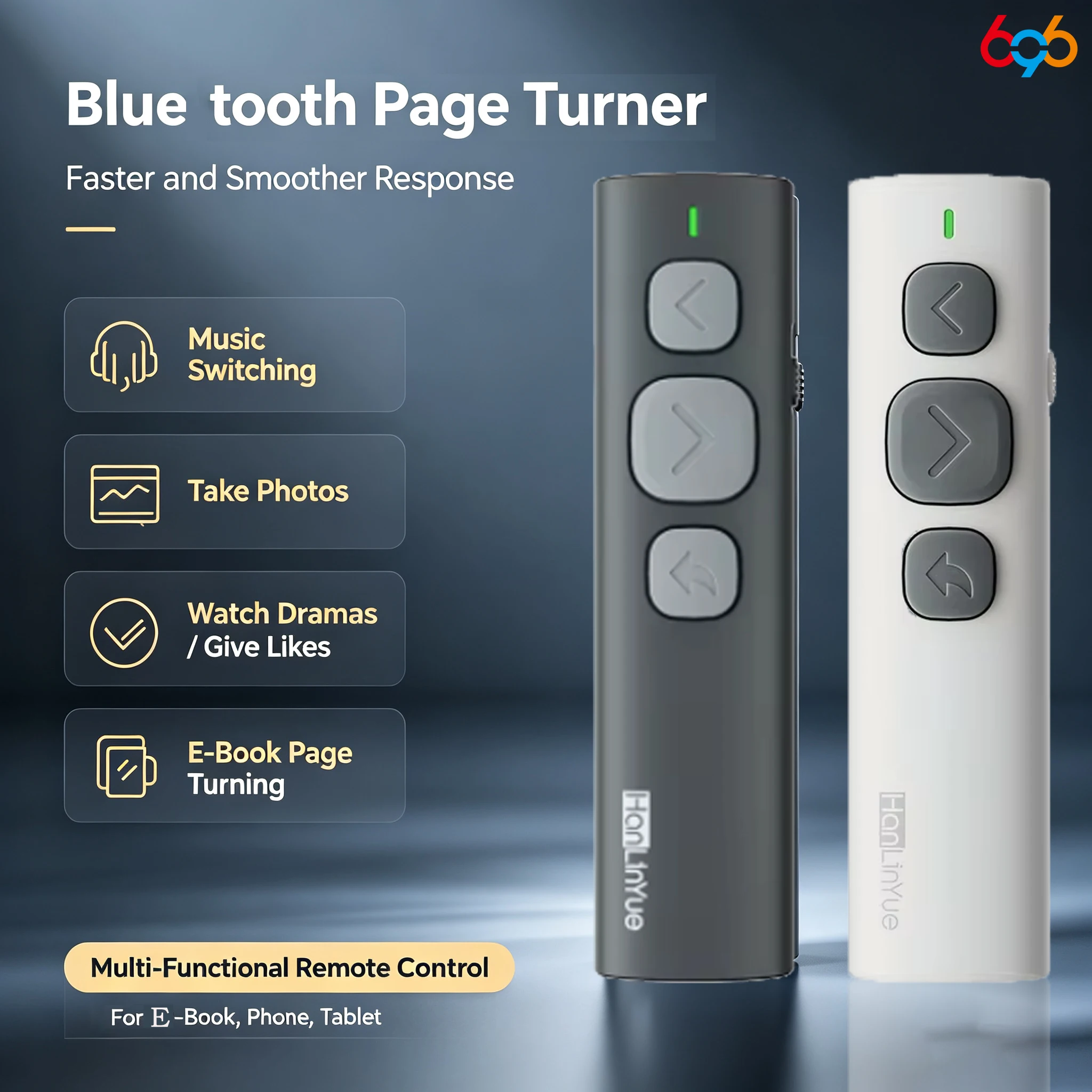 Presentation Remote Laser - Dispositif intelligent Bluetooth pour tourner les