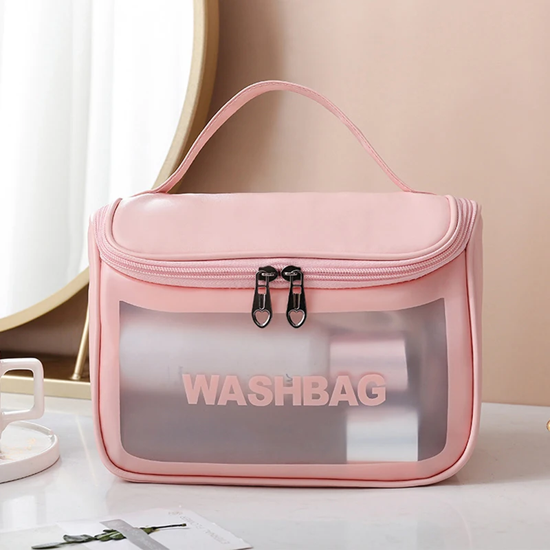 Borsa cosmetica multifunzionale in stile Ins per borsa da lavaggio da donna borsa da nuoto impermeabile portatile custodia da viaggio per la casa