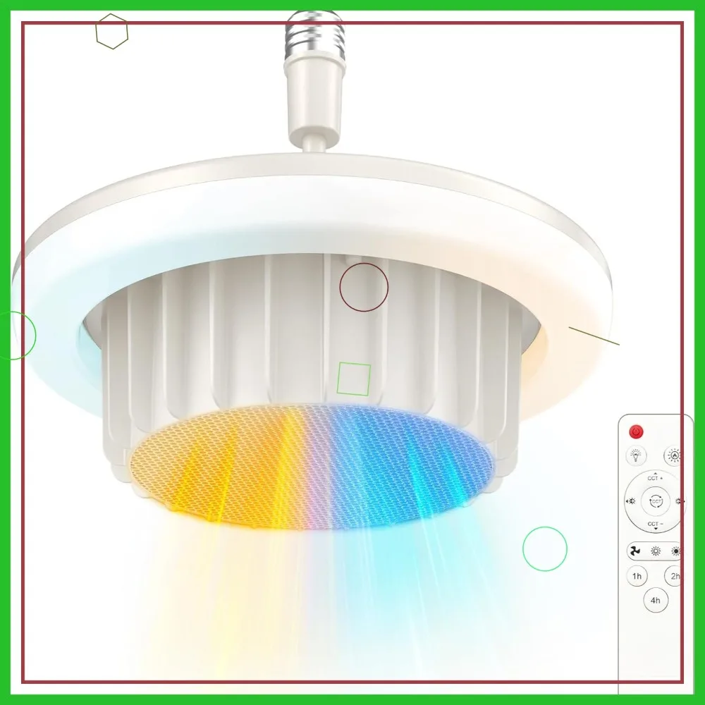 

Портативный тепловентилятор 3-в-1 с LED-подсветкой, керамический PTC-нагреватель 720 Вт, пульт ДУ, таймер и защита от перегрева для дома и офиса