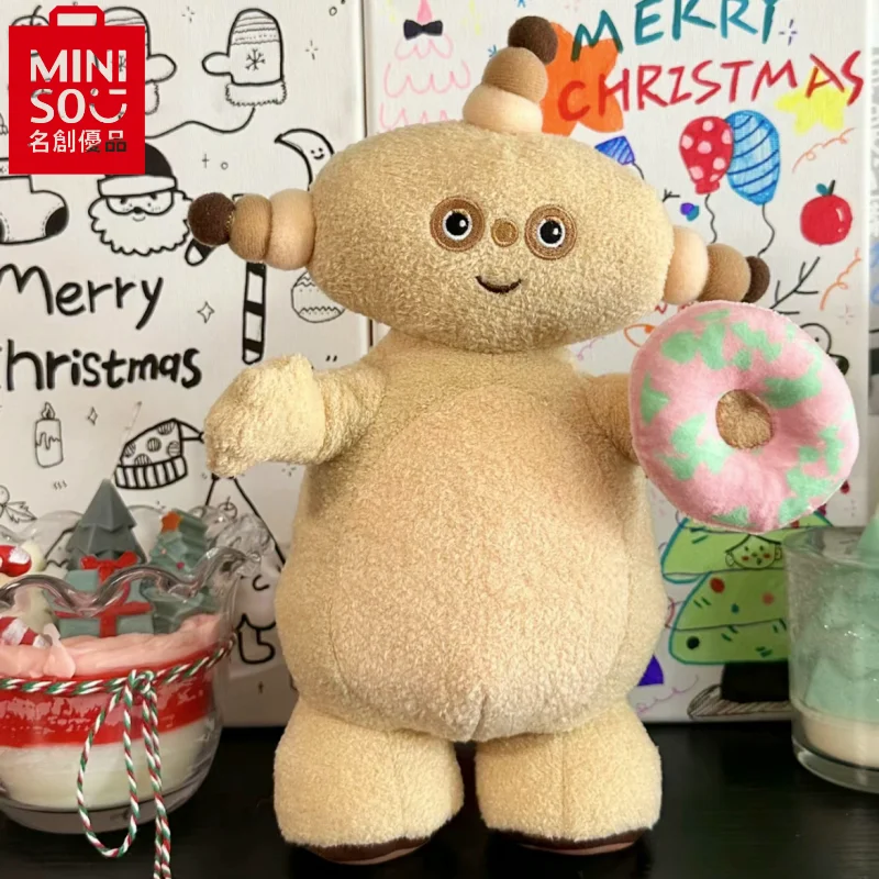 

Kawaii Miniso Ночная Makka Pakka серия электрическая кукла с губкой создание звука пение сидение хлопающие игрушки подарки на день рождения