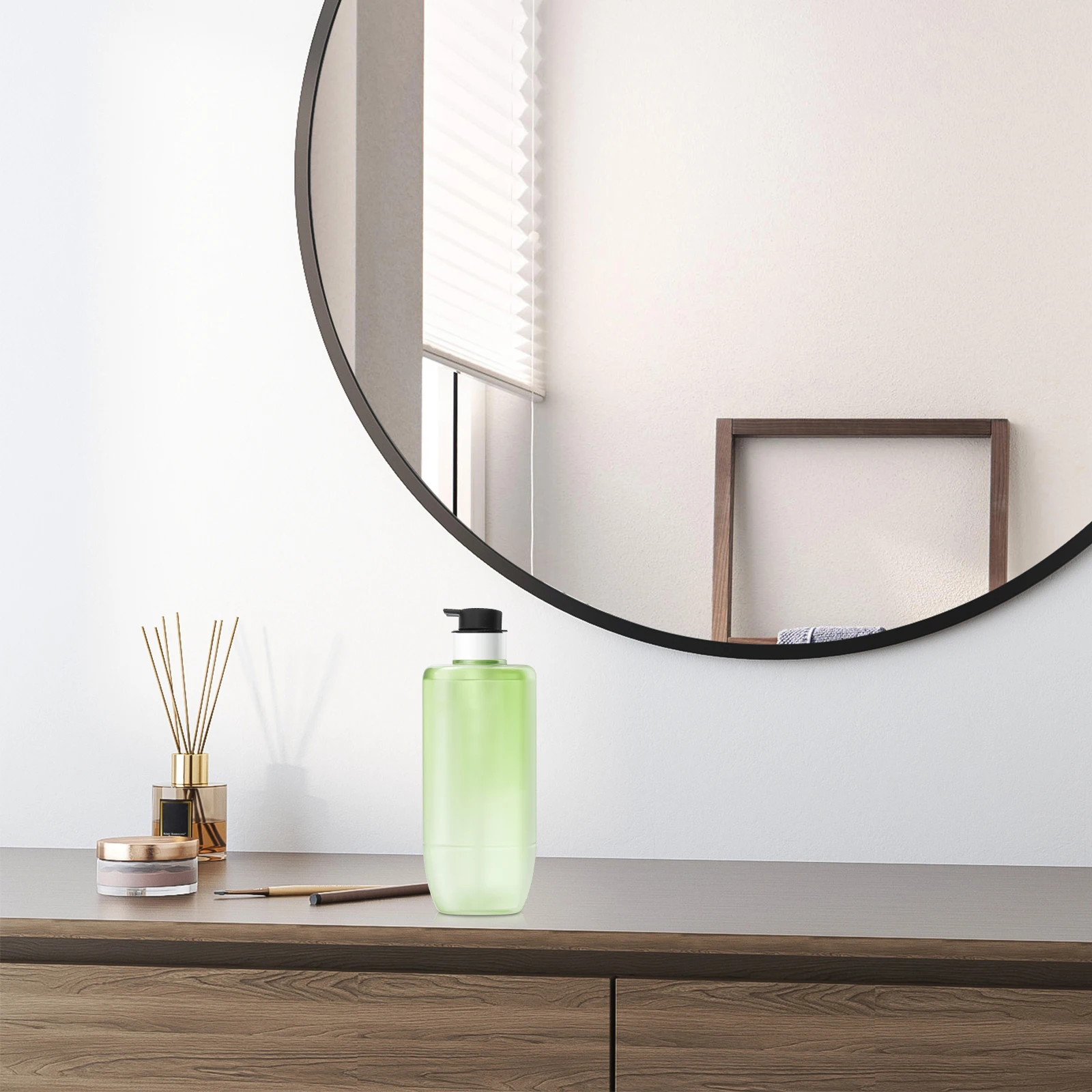 Schuimpompkop voor gezichtsreinigerflessen Plastic vervangende zeepdispenserpomp Geschikt voor gebruik in de badkamer, hotelkeuken